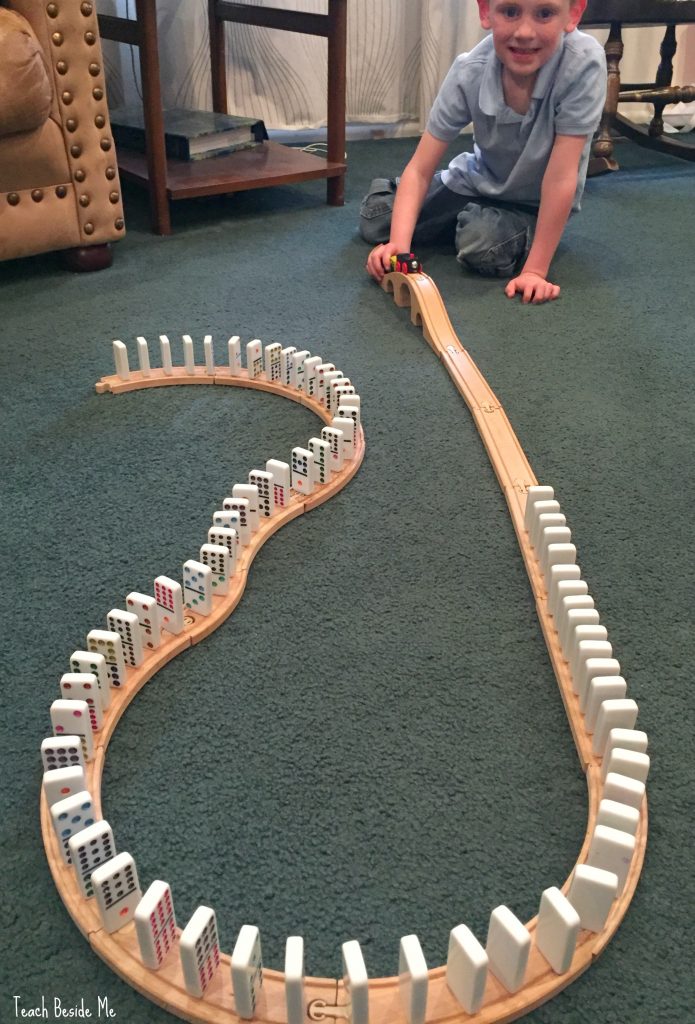 Boy with Dominoes